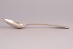 set of 6 soup spoons, silver, 84 standard, total weight of items 233, 17.3 cm, Ivan Khlebnikov facto...