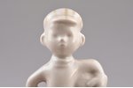figurine, Goalkeeper, porcelain, Riga (Latvia), USSR, Riga porcelain factory, the 50ies of 20th cent...