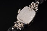 наручные часы, "Bulova Watch Co", США, 20-й век, золото, металл, бриллианты, 14 K проба, общий вес и...