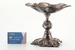 candy-bowl, silver, 830 standard, 309.1 g, 20.8 х 20 х 18 cm, 1855, Stockholm, Sweden...