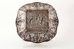 biscuit tray, silver, 830 standard, 354 g, 23 x 23.10 cm, 1941, Helsinki, Finland...