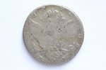 1 ruble, 1776, SPB, ЯЧ, Catherine II "Without scarf on the neck", silver, Russia, 23.9 g, Ø 36-36.5...