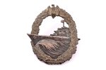 Sailor's badge of distinction, Third Reich, Germany, 40ies of 20 cent., 46 x 54 mm...
