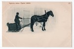 postcard, Russian types, Russia, beginning of 20th cent., 13.8x9 cm...