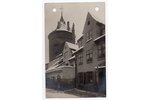 photography, Powder Tower, Old Riga, Latvia, Russia, beginning of 20th cent., 13.8x8.8 cm...