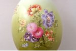 lieldienu ola, porcelāns, M.S. Kuzņecova rūpnīca, roku gleznojums, Krievijas impērija, 20. gs. sākum...