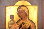 icon, Mother of God "Three handed", board, painting on gold, Russia, the end of the 19th century, 31...