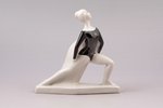 figurine, Gymnast, porcelain, Riga (Latvia), USSR, Riga porcelain factory, molder - Beatrice Karklin...