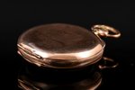 pocket watch, Switzerland, the beginning of the 20th cent., gold, 585 standart, 19.20 g, Ø 30 mm, in...