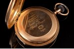 pocket watch, Mermod Freres, Geneve 15 Rubis, №18120, Switzerland, the end of the 19th century, gold...