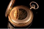 pocket watch, "Remontoir", Ancre Ligne Droite 17 Rubis, №37041, Switzerland, the end of the 19th cen...