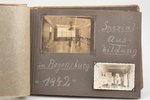 photo album, German troops, Rekruten-Zeit, Bad Kissingen, Germany, 1941-1943, 20 x 28 cm...