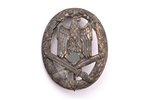 badge, document, General Assault Badge, Third Reich, Germany, 30-40ies of 20th cent., 53.35 x 42.78...