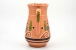 jug, ceramics, M.S. Kuznetsov manufactory, Riga (Latvia), the 30ties of 20th cent., 21.7 cm, traces...