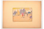 Antonov Sergej (1884-1956), Venice, paper, water colour, 12.5 x 17.5 cm...