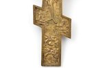 cross, The Crucifixion of Christ, copper alloy, Russia, the border of the 19th and the 20th centurie...