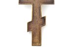 cross, The Crucifixion of Christ, copper alloy, Russia, the border of the 19th and the 20th centurie...