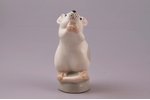figurine, Mouse, porcelain, Russian Federation, LFZ - Lomonosov porcelain factory, the 21st cent., 6...