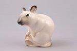 figurine, Mouse, porcelain, Russian Federation, LFZ - Lomonosov porcelain factory, the 21st cent., 6...