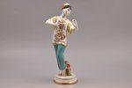 figurine, Dancing Chinese Girl, porcelain, USSR, Dmitrov Porcelain Factory (Verbilki), molder - O.Ar...