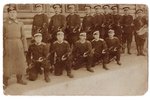 фотография, армейское подразделение, Российская империя, начало 20-го века, 14x9 см...