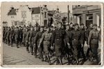 фотография, Лиепая, парад, Латвия, СССР, 1940 г., 8.5 х 13.5 см...