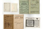 set of documents, German occupation, Latvia, 1942-1945...