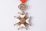 order, Cross of Recognition, 5th class, silver, enamel, 875 standard, Latvia, 1938-1940...
