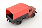 car model, Zil 4331, metal, USSR, ~ 1987-1990, with an awning, plastic car body...