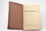 Baltasars Rusovs, "Livonijas kronika", tulkojis cand. hist. Ed. Veispals, 1926 g., Valtera un Rapas...