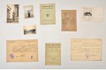 set of documents, German occupation, Latvia, 1942-1945...