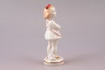 figurine, A Girl with a Ball, porcelain, Riga (Latvia), USSR, Riga porcelain factory, molder - Leja...