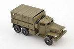 militārās tehnikas modelis, kravas automašīna, metāls, PSRS...