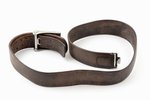 a belt, with buckle, Third Reich, Wehrmacht, metal, leather, length 93 cm, Germany, the 30-40ties of...