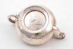 cream jug, silver, 84 standard, 222.5 g, h (with handle) 7.5 cm, by Hakkinen Daniel Edward, 1874, St...
