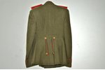 military uniform, ceremonial tunic of a Colonel of Artillery, model 1943-1946, USSR, the 40ies of 20...