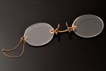 set of 2 pince-nez, in cases, one of the cases with mark of the store "V. Gailis" in Riga...
