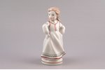figurine, Folk dance, porcelain, Riga (Latvia), USSR, Riga porcelain factory, molder - Leja Novozene...