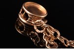 a bracelet, gold, 585 standard, 12.88 g., Finland, bracelet length 19 cm...