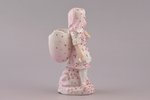 figurine, A Girl, bisque, Russia, M.S. Kuznetsov manufactory, 1864-1889, h 13.2 cm, Dulevo factory;...