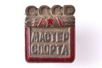 badge, Master of Sports, USSR, the 2nd half of the 20th cent....