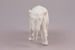 figurine, Elephant, bisque, Germany, the 30ties of 20th cent., h 6.5 cm...