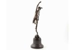 statuete, "Hermes", paraksts Giambologna, bronza, marmors, h 42.5 cm, svars 2550 g., Francija, 21. g...