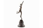 figurine, "Hermes", signed Giambologna, bronze, marble, h 42.5 cm, weight 2550 g., France, beginning...