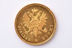 Finland, 20 marks, 1912, Nikolai II, gold, fineness 900, 6.4516 g, fine gold weight 5.80644 g, KM# 9...