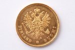 Финляндия, 20 марок, 1910 г., "Николай II", золото, 900 проба, 6.4516 г, вес чистого золота 5.80644...