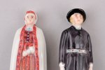 5 statuešu komplekts, "Latvijas novadu tautas tērpi", porcelāns, 20. gs. 90tie gadi, 6.1 - 6.4 cm...