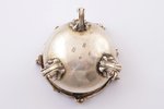 saltcellar, silver, 84 standard, 106.85 g, Ø 7.2 cm, h 5.2 cm, by Nikitin Nikolay, 1859, St. Petersb...