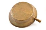 jam pan, Kolchugino, brass, Russia, 33.5 x 32 cm, weight 1050 g...