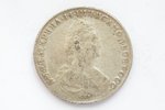 1 ruble, 1782, SPB, IZ, Catherine II, silver, Russia, 24.55 g, Ø 36.5 mm, F...